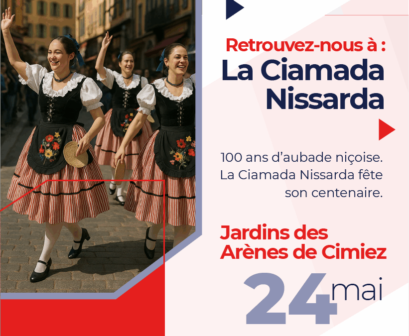 24 mai – UDPS 06 accompagne les 100 ans de La Ciamada Nissarda aux Arènes de Cimiez