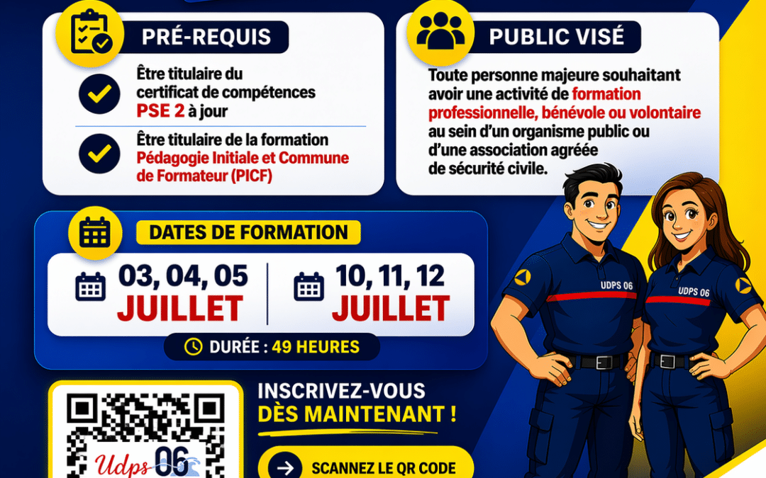 DEVENEZ FORMATEUR EN SECOURISME
